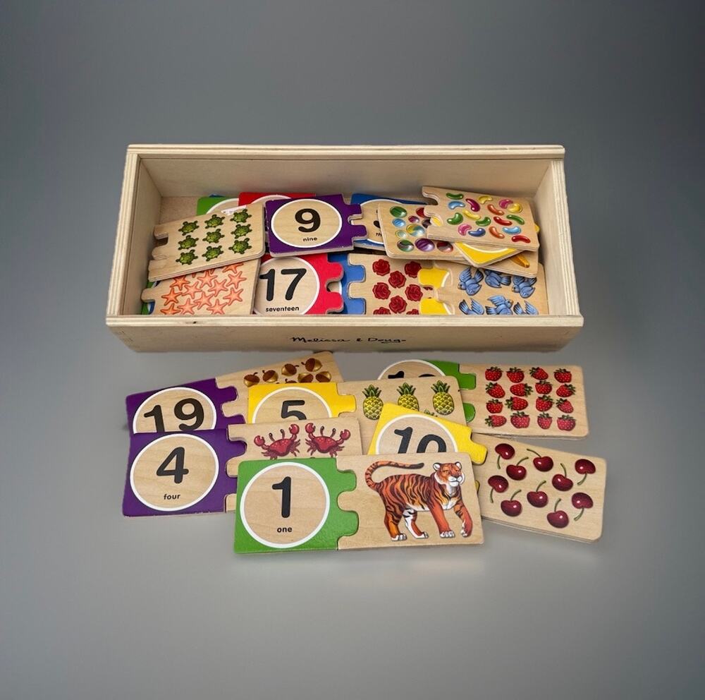 Melissa & Doug Self-Correcting A-Z Letter Puzzle Wooden Learning Set